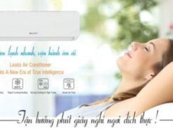 6. Máy lạnh 2 chiều Dairry DR09-KH cho khả năng làm lạnh nhanh, vận hành êm ái