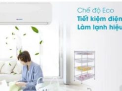 5. Máy lạnh 2 chiều Dairry DR12-KH sở hữu chế độ tiết kiệm điện Econo