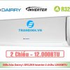Điều hòa Dairry i-DR12KH inverter 2 chiều 12000BTU