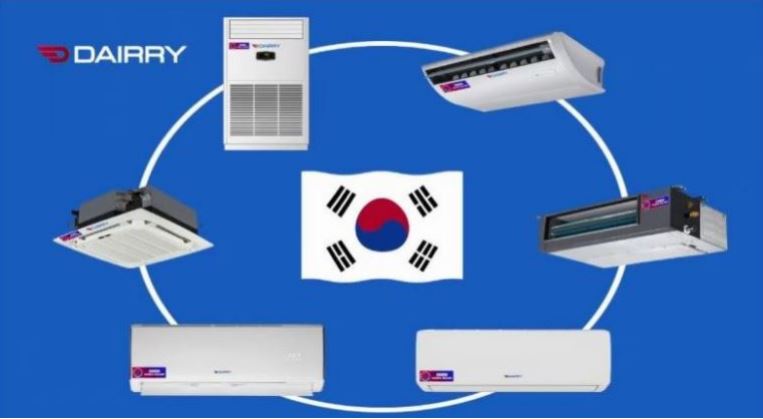 Điều hòa Dairry DR09-LKC 9000BTU 1 chiều 4 1. Điều hòa Dairry DR09-LKC đến từ thương hiệu Hàn Quốc