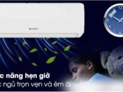 8. Điều hòa giá rẻ Dairry DR24-KH 24000BTU 2 chiều tran bị chức năng hẹn giờ tắt vào ban đêm cho giấc ngủ ngon