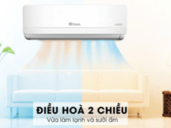 3. Điều hòa Ecool ECL-2E18ST có tính nắng sưởi ấm/ làm lạnh cực nhanh