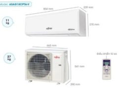 1. Tổng quan điều hòa Fujitsu ASAG18CPTA-V 18000BTU 1 chiều inverter