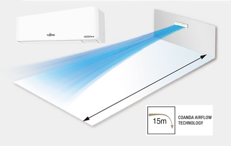 5. Máy lạnh Fujitsu ASAG18CPTA-V sử dụng công nghệ làm lạnh nhanh