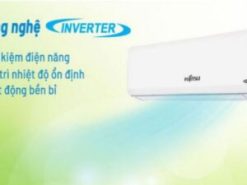 2. Điều hòa 1 chiều Fujitsu ASAG18CPTA-V giúp tiết kiệm điện tối đa với công nghệ Inverter