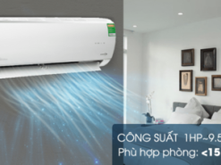 2. Máy lạnh Midea 9500 BTU MSAFA-10CRDN8 phù hợp căn phòng dưới 15 m2