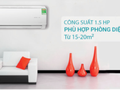 2. Máy lạnh Midea MSAFA-13CRDN8 phù hợp cho diện tích phòng 15 - 20m2