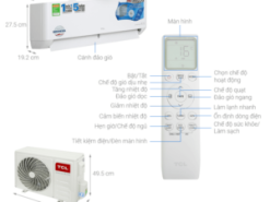 1. Hình ảnh tổng quát điều hoà TCL 9000BTU Inverter TAC-10CSD/TPG11