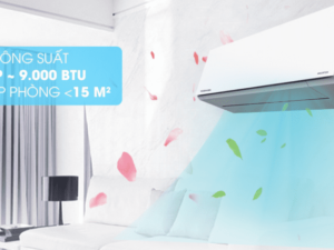 1. Điều hoà Toshiba inverter 1 HP RAS-H10E2KCVG-V phù hợp diện tích phòng dưới 15 m2