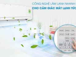 3. Điều hòa 9000 Toshiba RAS-H10XKCVG-V có chế độ Hi Power cho cảm gi