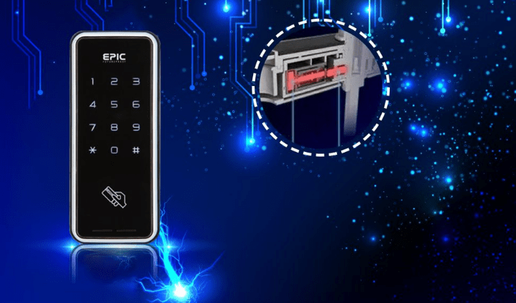 KHÓA CỬA ĐIỆN TỬ EPIC TOUCH HOOK 6 Tính năng chống sốc điện chịu được nguồn điện lớn