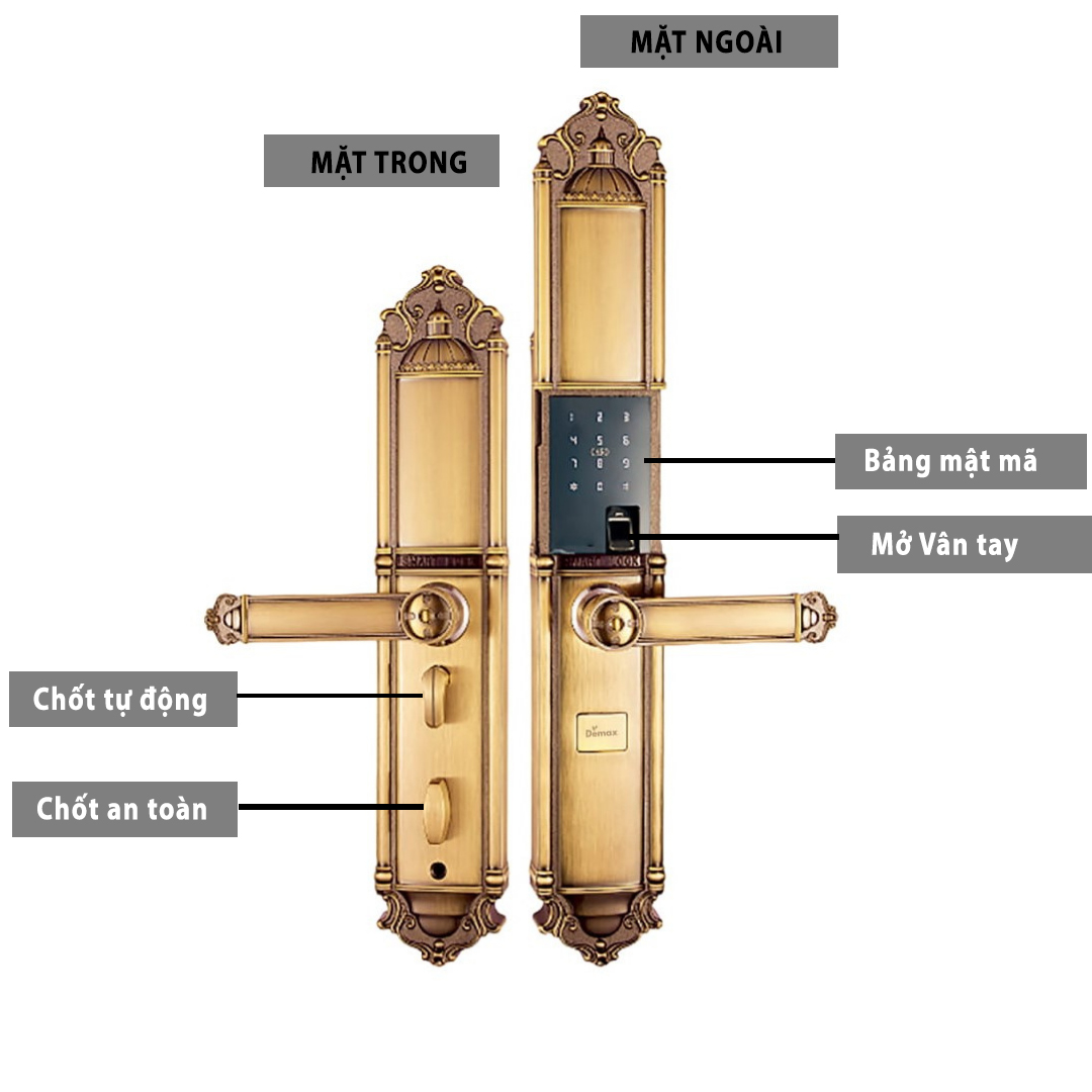 4. Tổng quan thiết kế của Demax SL822 GOLD.