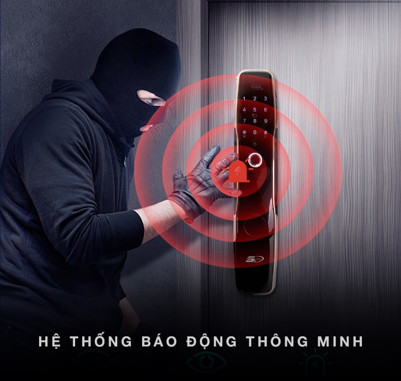 6. Các tính năng nổi bật trên khoá cửa vân tay 5asystem 5A SK6000