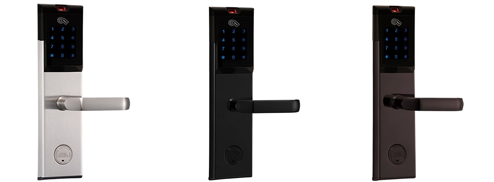 1. Khóa cửa vân tay ADEL-US13 phù hợp lắp đặt khách sạn, căn hộ