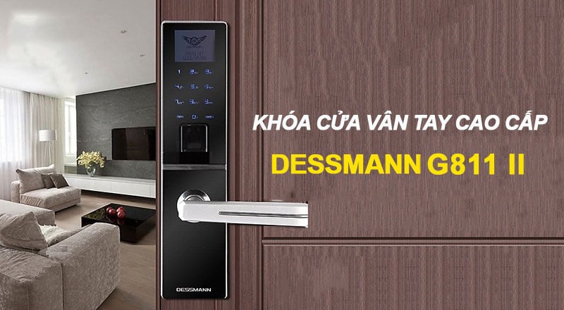 Khóa của vân tay Dessmann G811 8 6. Thông số kỹ thuật khóa DESSMANN G811