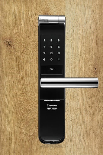 3. Khoá cửa điện tử Gateman FK521 lắp đặt phù hợp cho nhiều chất liệu cửa, kiến trúc nhà