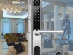 Lắp đặt khoá cửa Gigasun A02S phù hợp nhiều kiến trúc nhà