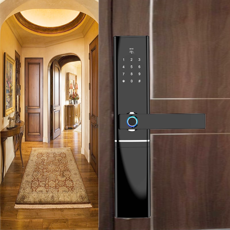 Khoá cửa vân tay Gigasun D07B - Mã số, thẻ từ, App 6 2. Lắp đặt khoá cửa phù hợp nhiều kiến trúc nhà
