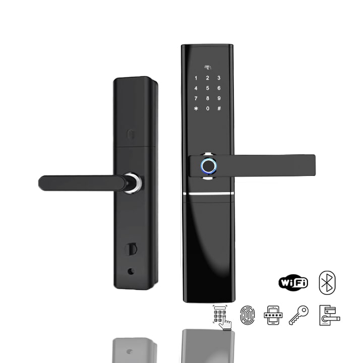 Khoá cửa vân tay Gigasun D07B - Mã số, thẻ từ, App