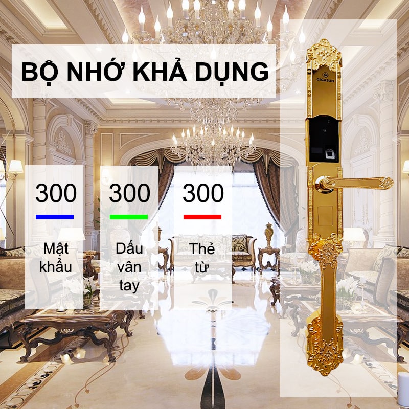 2. Mở khoá tiện dụng với 5 phương thức mở khoá tiện dụng