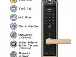 3. Khóa cửa vân tay Hione H-5290 đa dạng phương thức mở cửa