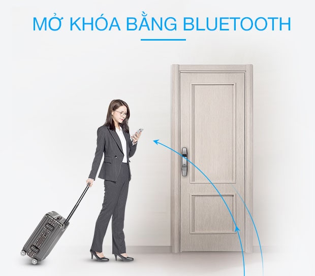 3. Đa dạng phương thức mở khoá thông minh Kaadas K8T