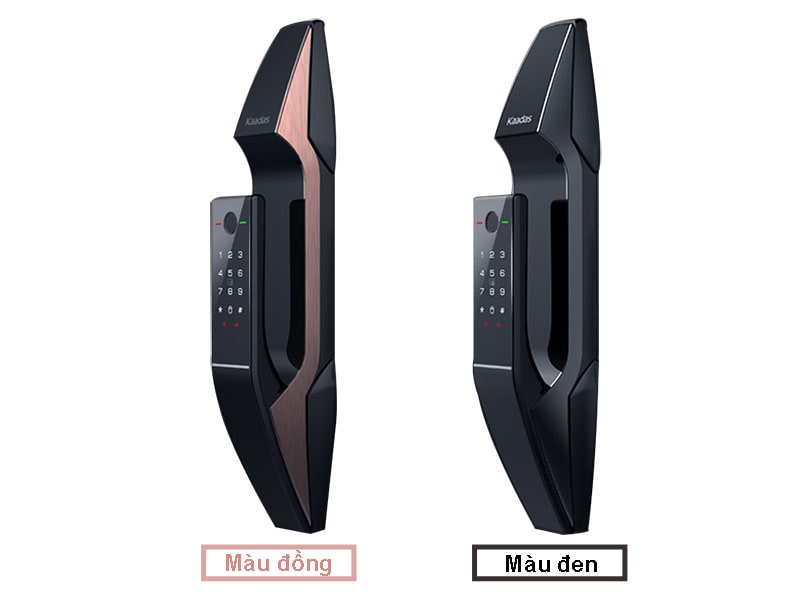 1. Khoá cửa vân tay Kaadas K8-T thiết kế màn hình cảm ứng cao cấp