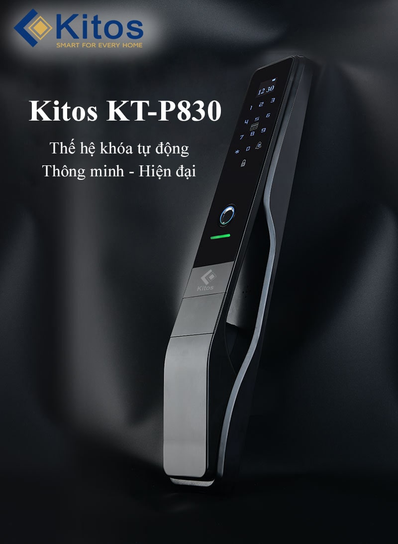 7. Công nghệ khoá tự động tiên tiến trên khoá điện tử Kitos KT-P830