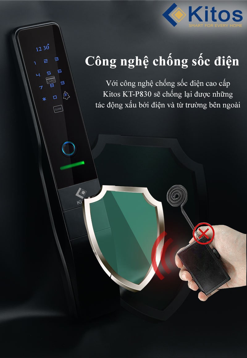 8. Tính năng chống sốc điện tiện lợi