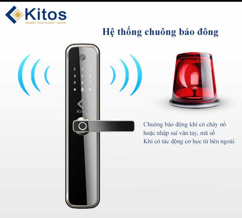7. Chuông báo động tiện ích trong những trường hợp thiết yếu
