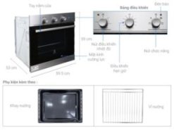7. Thông số kỹ thuật của Electrolux EOB2100COX 53 lít:
