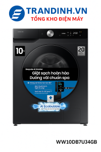 Máy giặt Samsung WW10DB7U34GB | Bespoke AI EcoBubble Inverter 10 kg