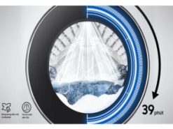 2. Công nghệ QuickDrive trên máy giặt WW10TP54DSH giặt sạch sau 39 phút