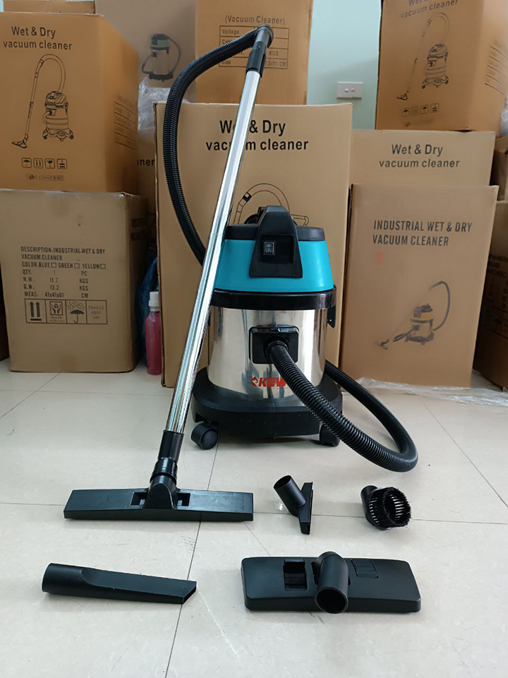 Máy hút bụi công nghiệp Kewin KN500M 3 Tổng quan cấu tạo