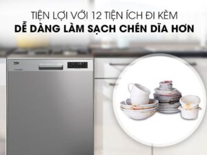 Tiện lợi với 12 tiện ích được thiết kế đi kèm theo máy