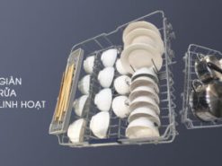 3. Sức chứa lên đến 13 bộ đồ ăn Châu Âu.