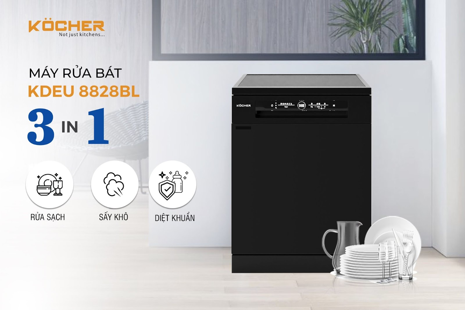 may rua bat kocher kdeu 8828bl
