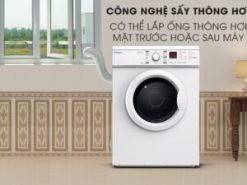 2. Công nghệ sấy thông hơi giúp quần áo khô nhanh chóng.