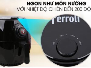 Nồi chiên Ferroli FAF-4.0M 4 lít có hệ thống điều chỉnh nhiệt độ thông minh
