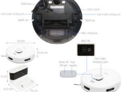 Robot hút bụi lau nhà Hitachi RV-X20M
