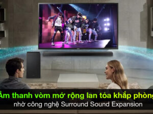 Loa thanh Samsung HW-Q700 trang bị bộ 3 công nghệ Surround Sound Expansion, Q-symphony và Samsung Acoustic Beam tuyệt đỉnh
