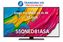 Tivi LG 55QNED81ASA | Smart Tivi QNED LG AI 4K 55 inch