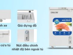 Tủ đông Hòa Phát 107 lít HPF AN6107 - Tiện ích