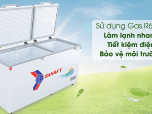 Gas R600a giúp tiết kiệm điện, làm lạnh nhanh