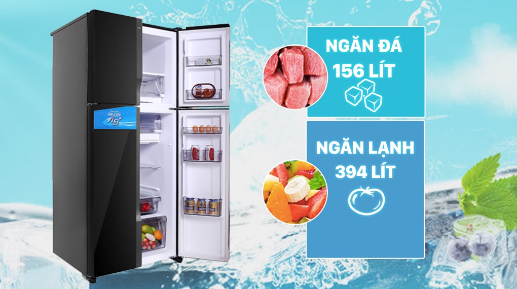 Tủ lạnh Panasonic inveretr 550L NR-DZ601VGKV phù hợp gia đình từ 4 – 5 người