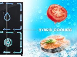 3. Làm lạnh nhanh chóng với hệ thống làm lạnh kép Hybrid Cooling