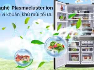 4. Công nghệ Plasmacluster ion giúp khử mùi và diệt khuẩn hiệu quả
