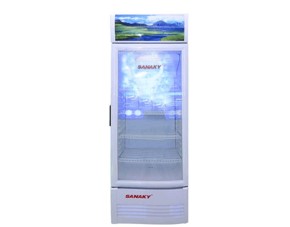Tủ mát Sanaky VH358KL có thiết kế tinh tế, hiện đại