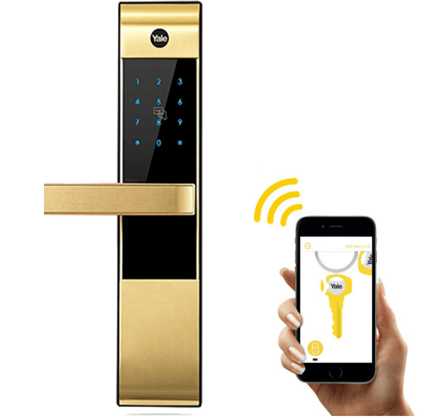 KHÓA THẺ TỪ YALE YDM 3109 GOLD