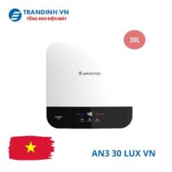 Bình nóng lạnh Ariston AN3 30 LUX VN | 30 lít - bình vuông